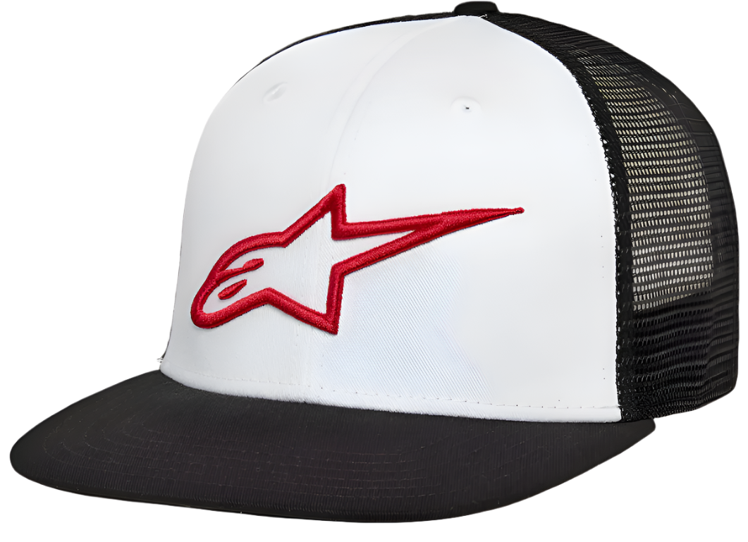 Alpinestars Corp Trucker Pet Wit en zwart, productfoto 1