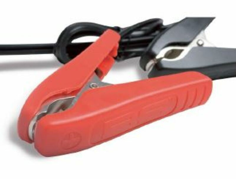 Gesoldeerde "Croco" startkabel