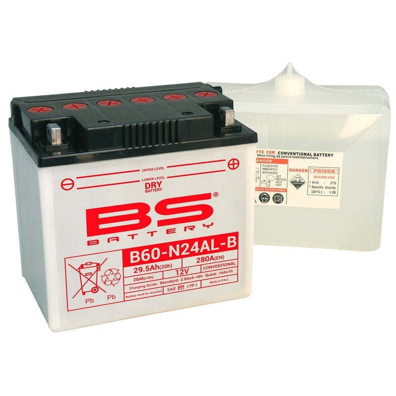 Accu High performance met zuurpakket - B60-N24AL-B