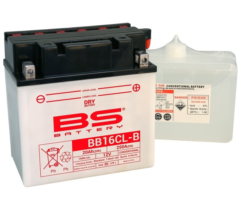 Accu High performance met zuurpakket - BB16CL-B