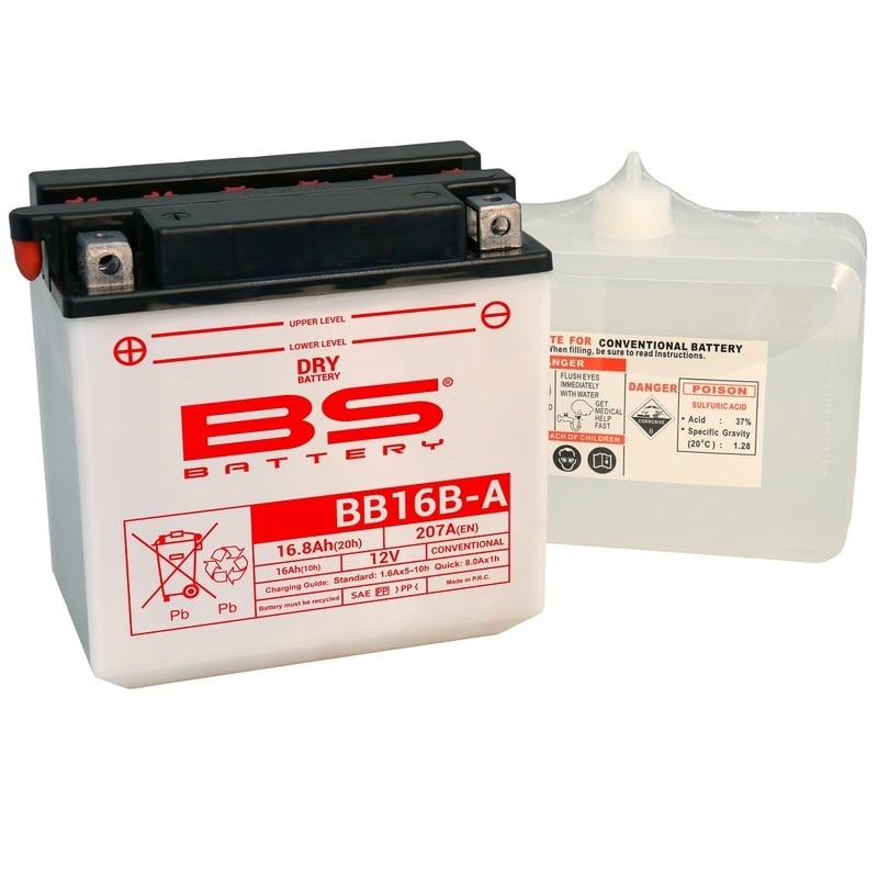 Accu High performance met zuurpakket - BB16B-A