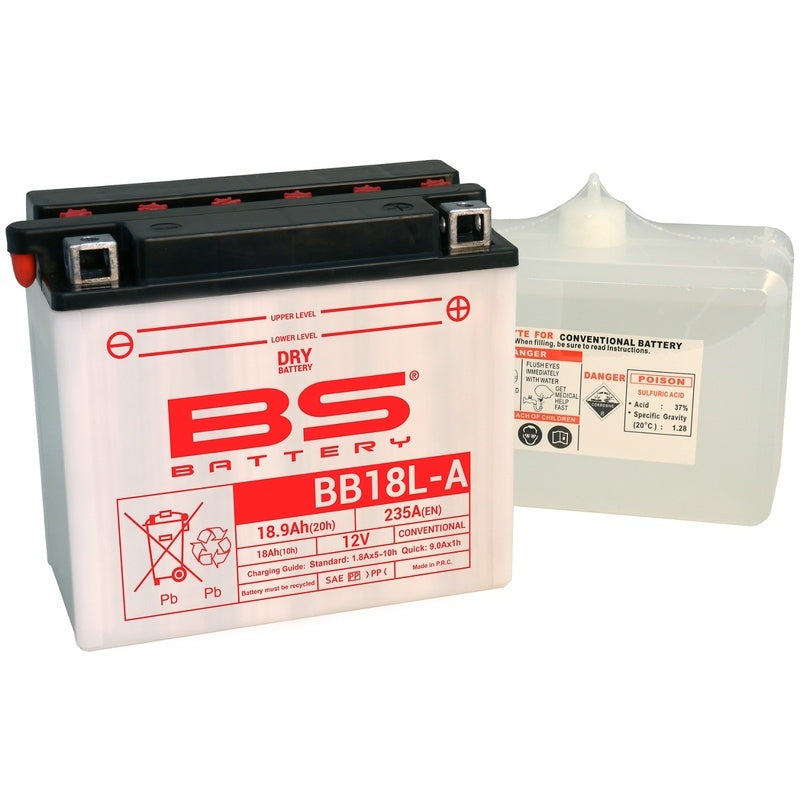 Accu High performance met zuurpakket - BB18L-A