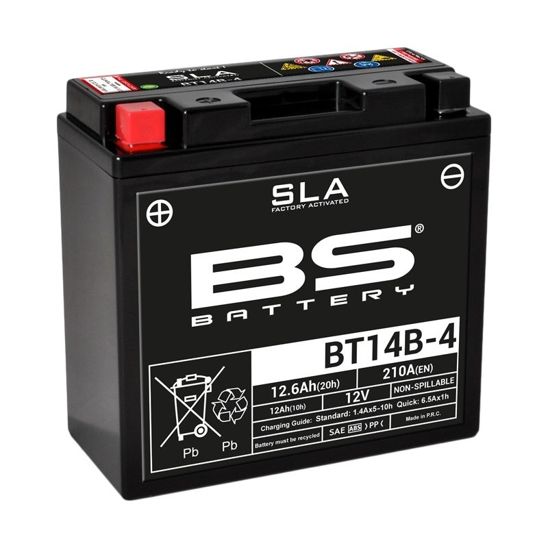 SLA Accu Onderhoudsvrij - BT14B-4