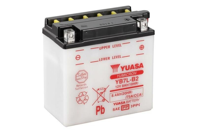 Accu Conventioneel zonder zuurpakket - YB7L-B2