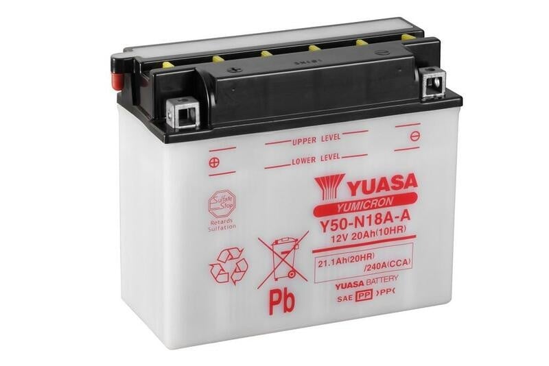 Accu Conventioneel zonder zuurpakket - Y50-N18A-A