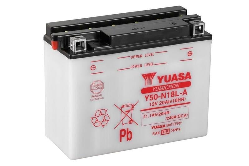 Accu Conventioneel zonder zuurpakket - Y50-N18L-A