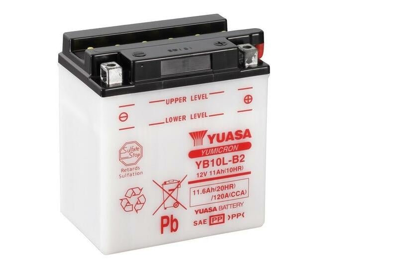 Accu Conventioneel zonder zuurpakket - YB10L-B2