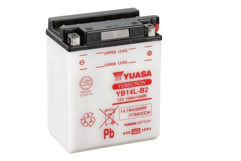 Accu Conventioneel zonder zuurpakket - YB14L-B2