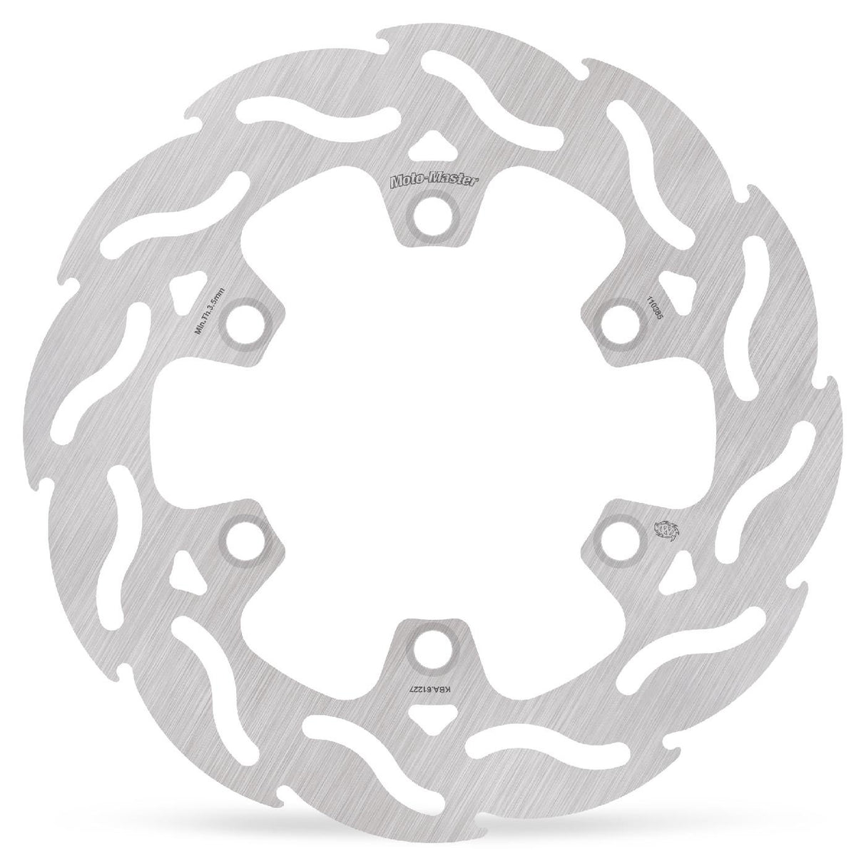 Remschijf Flame rear 220mm Kawasaki KDX KLX 110385