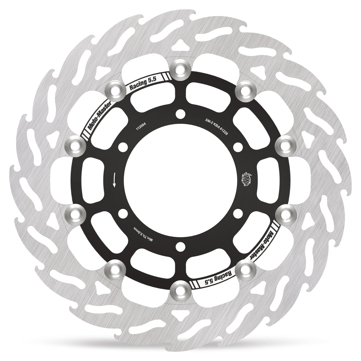 Moto-Master Racing Flame front disc left Suzuki: GSXR 600-750 2008 112094 - Moto-Master 112094