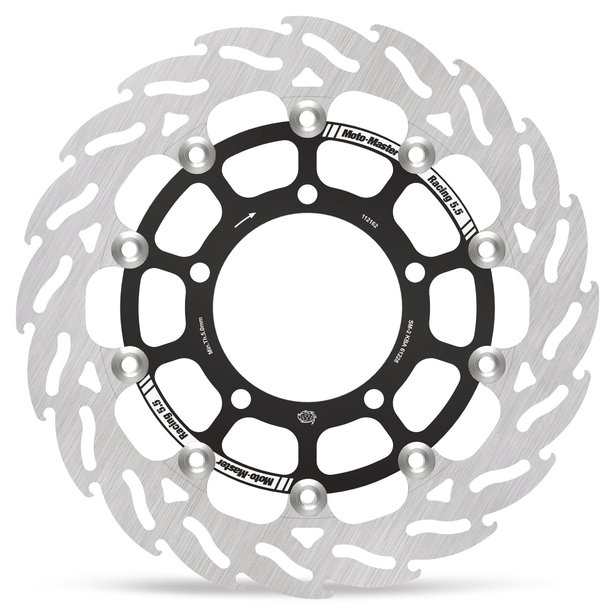 Moto-Master Racing Flame front disc right Suzuki GSXR 1000 K5 112163 - Moto-Master 112163