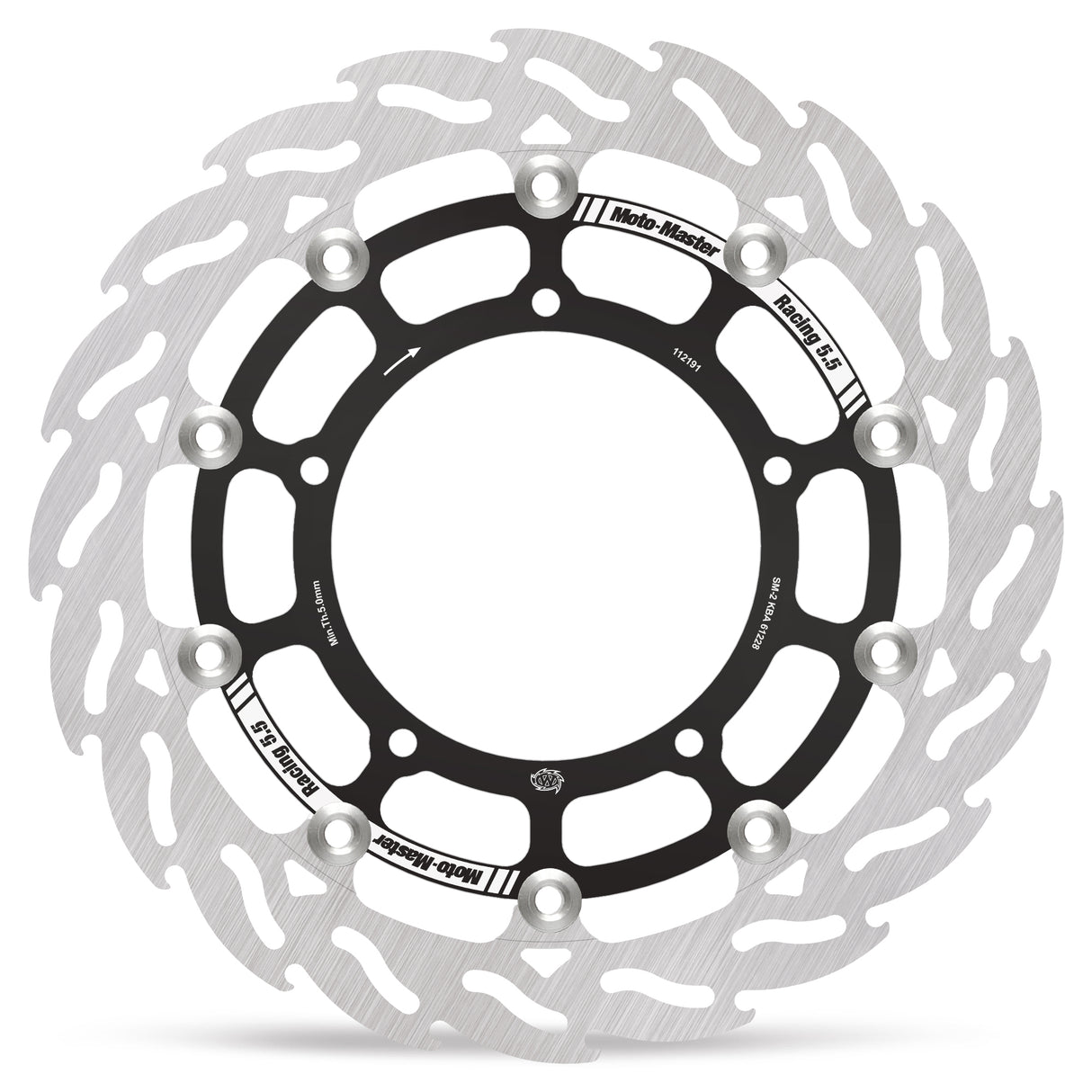 Moto-Master Racing Flame front disc right Yamaha: YZF R1 112191 - Moto-Master 112191