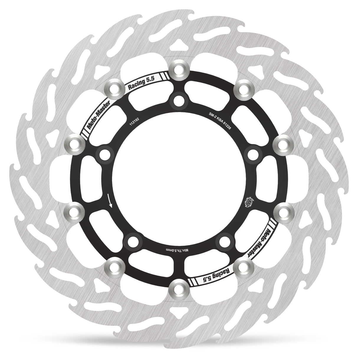 Moto-Master Racing Flame front disc left Suzuki: DL 650 ABS, GS 600 ABS 112192 - Moto-Master 112192