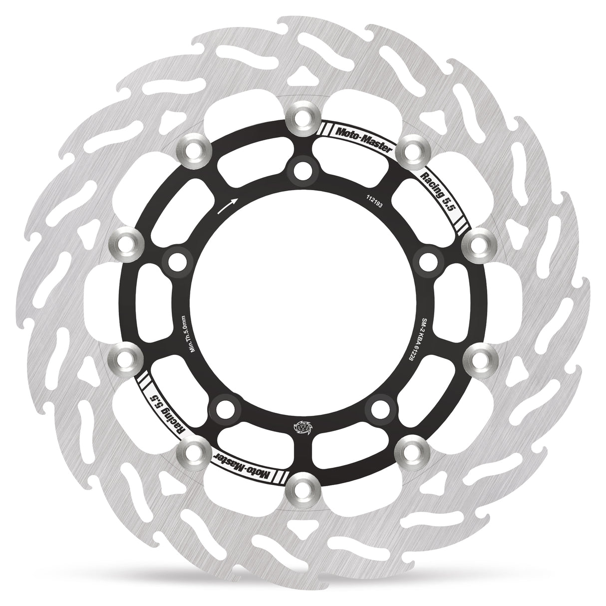 Moto-Master Racing Flame front disc right Suzuki: DL 650 ABS, GS 600 ABS 112193 - Moto-Master 112193