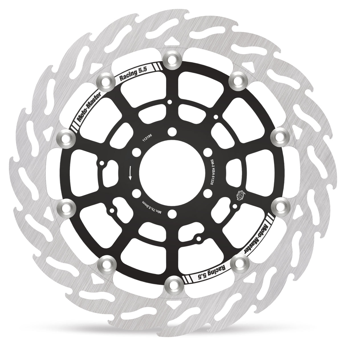 Moto-Master Racing Flame front disc left BMW: HP4 112196 - Moto-Master 112196