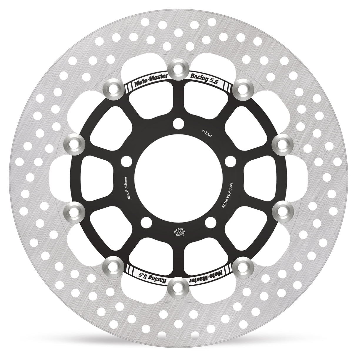 Moto-Master Racing Halo front disc Kawasaki: ZX-10R Ninja/ABS, GTR1400/ABS, ZZR1400/ABS 112203 - Moto-Master 112203