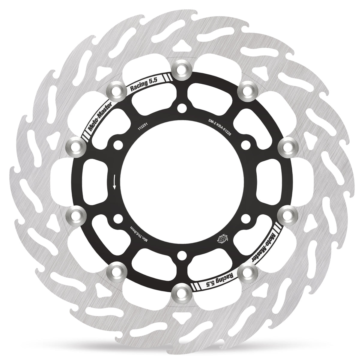 Moto-Master Racing Flame front disc left Suzuki: GSX-S1000(F) 112251 - Moto-Master 112251