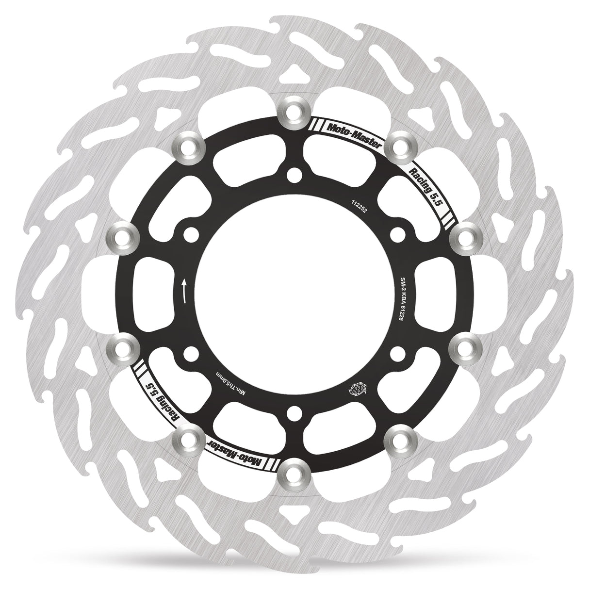 Moto-Master Racing Flame front disc right Suzuki: GSX-S1000(F) 112252 - Moto-Master 112252
