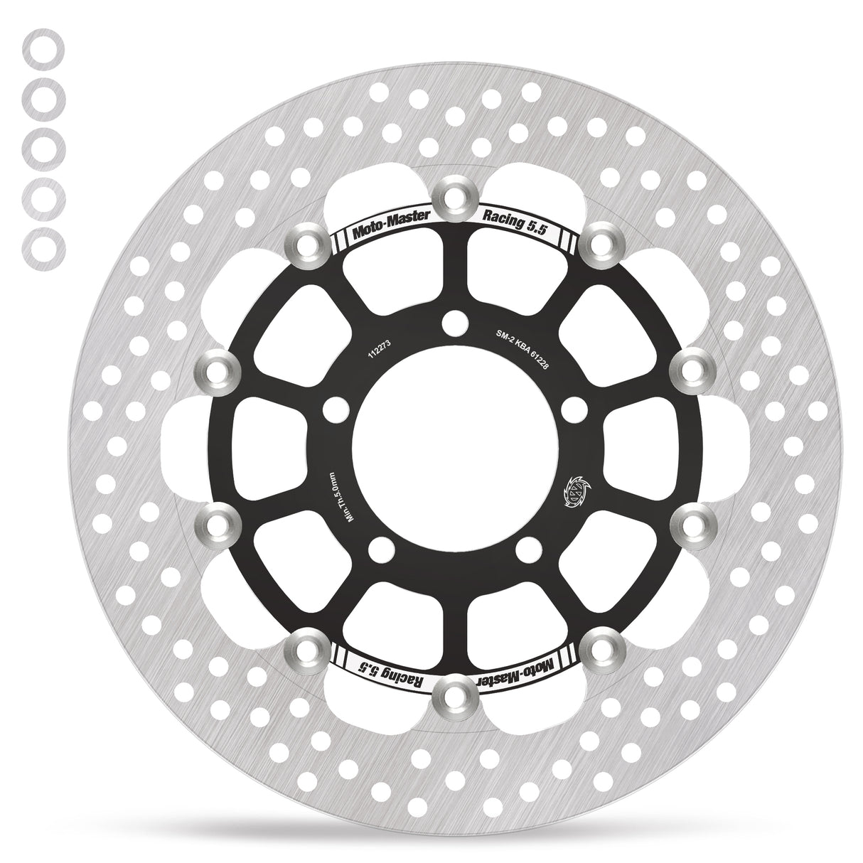 Moto-Master Racing Halo front disc left Triumph: Bonneville 112273 - Moto-Master 112273