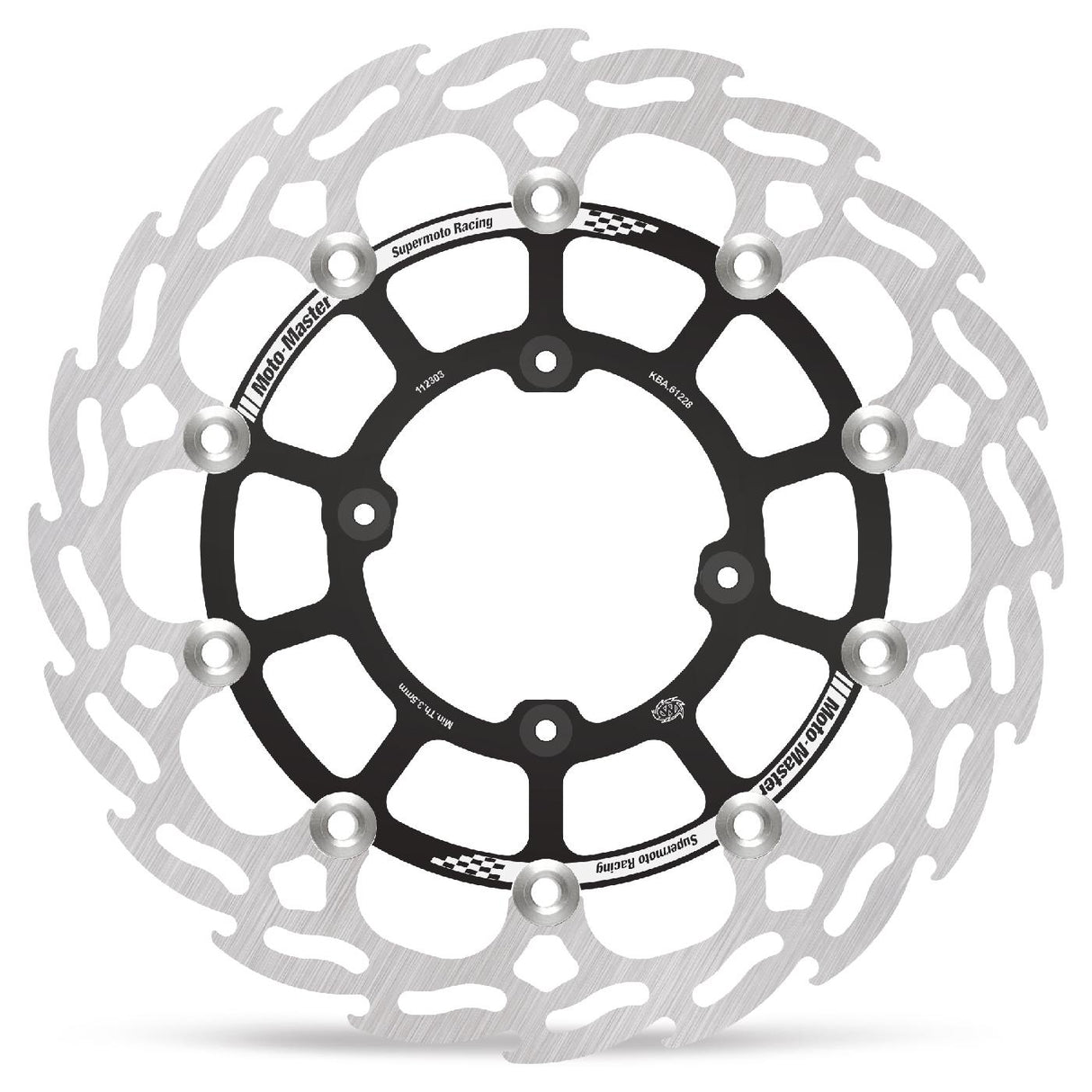 Moto-Master Supermoto Mini Flame front disc Honda: CRF150 112303 - Moto-Master 112303