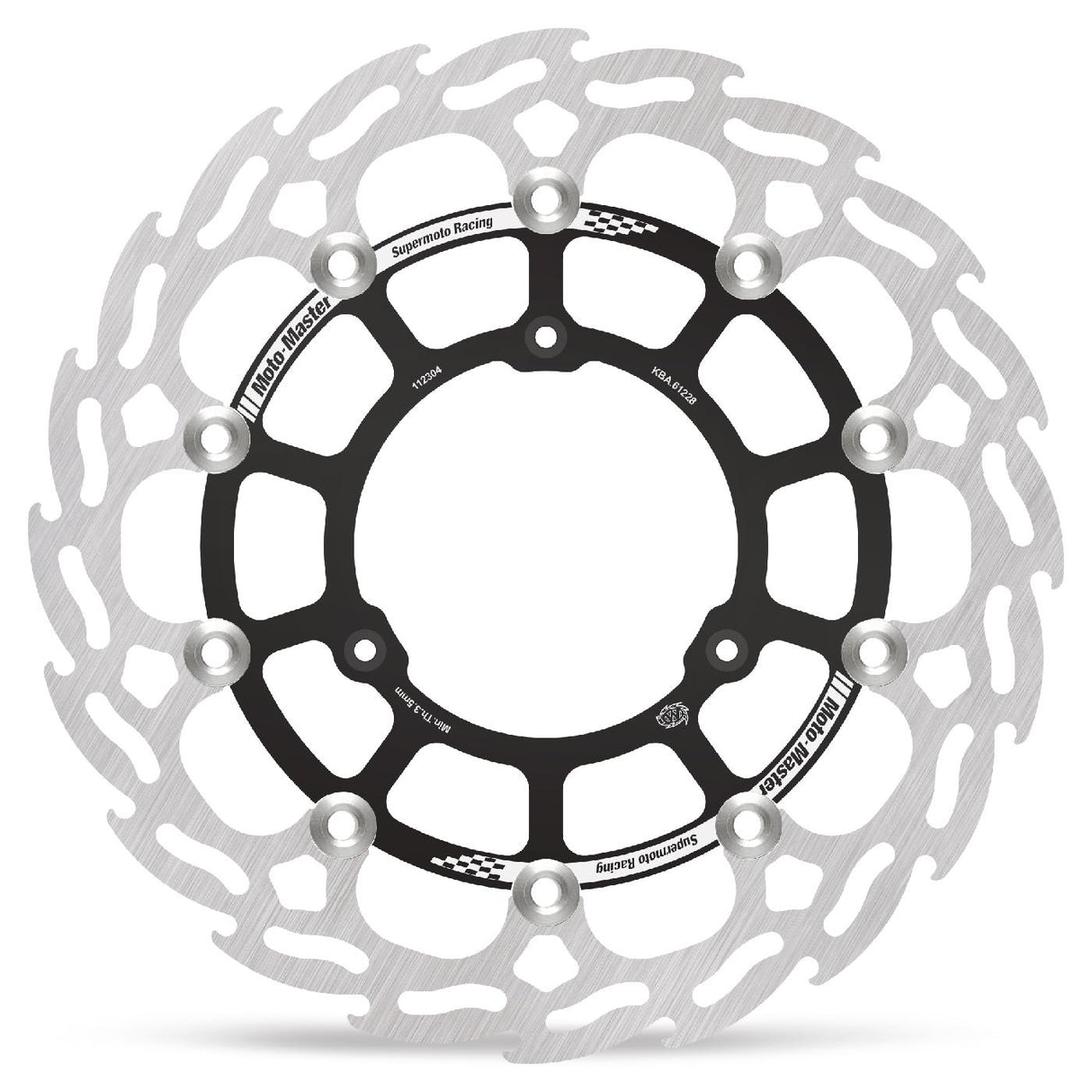 Moto-Master Supermoto Mini Flame front disc Yamaha: YZ85 112304 - Moto-Master 112304