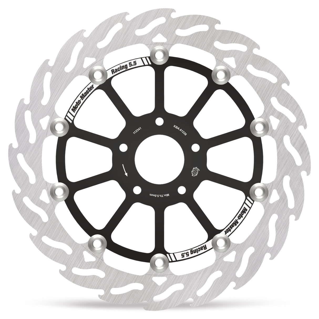 Moto-Master Racing Flame front disc left KTM: 690 Duke, 890 R 112341 - Moto-Master 112341