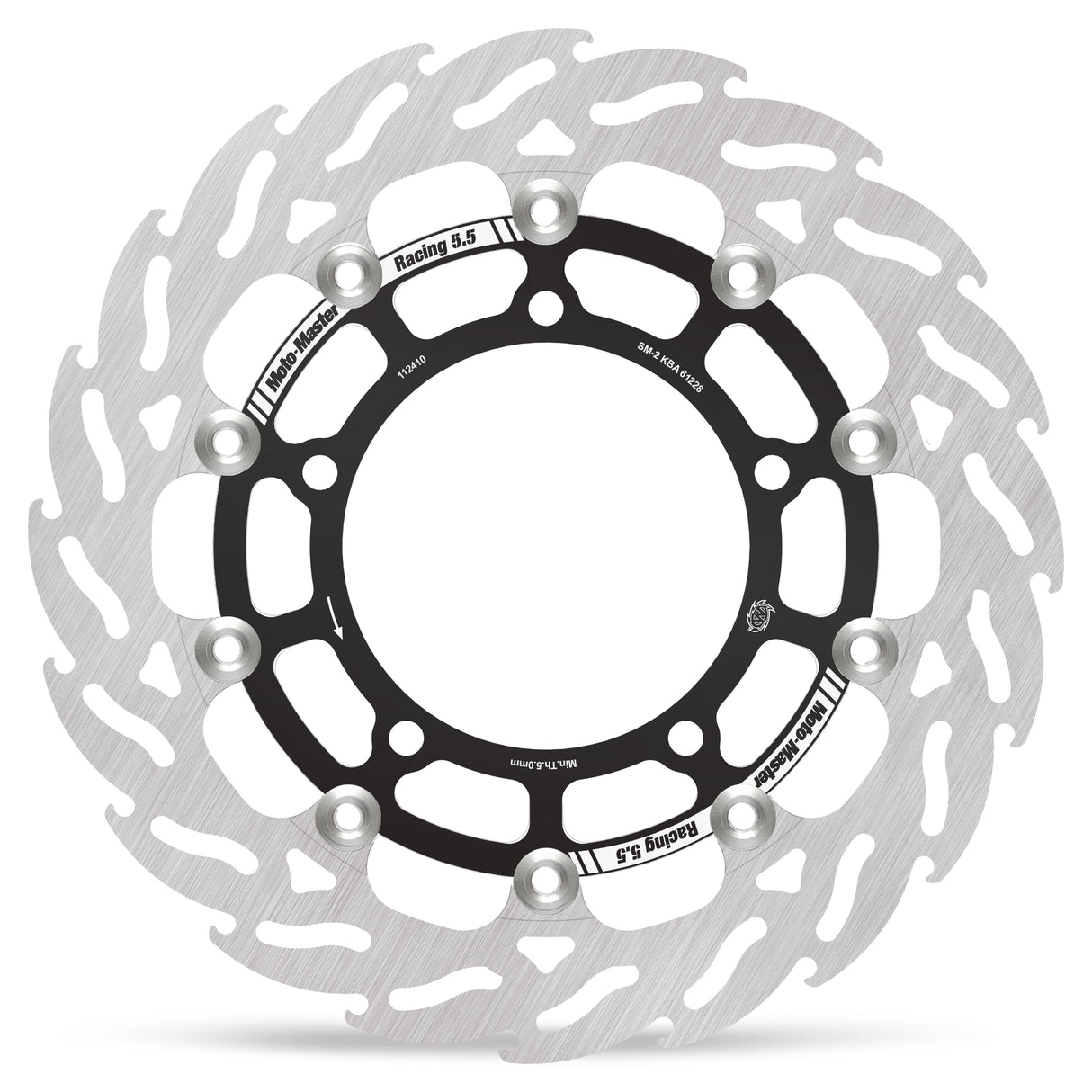 Moto-Master Racing Flame front disc left Suzuki: V-Strom 800 DE, GSX-8R 112410 - Moto-Master 112410