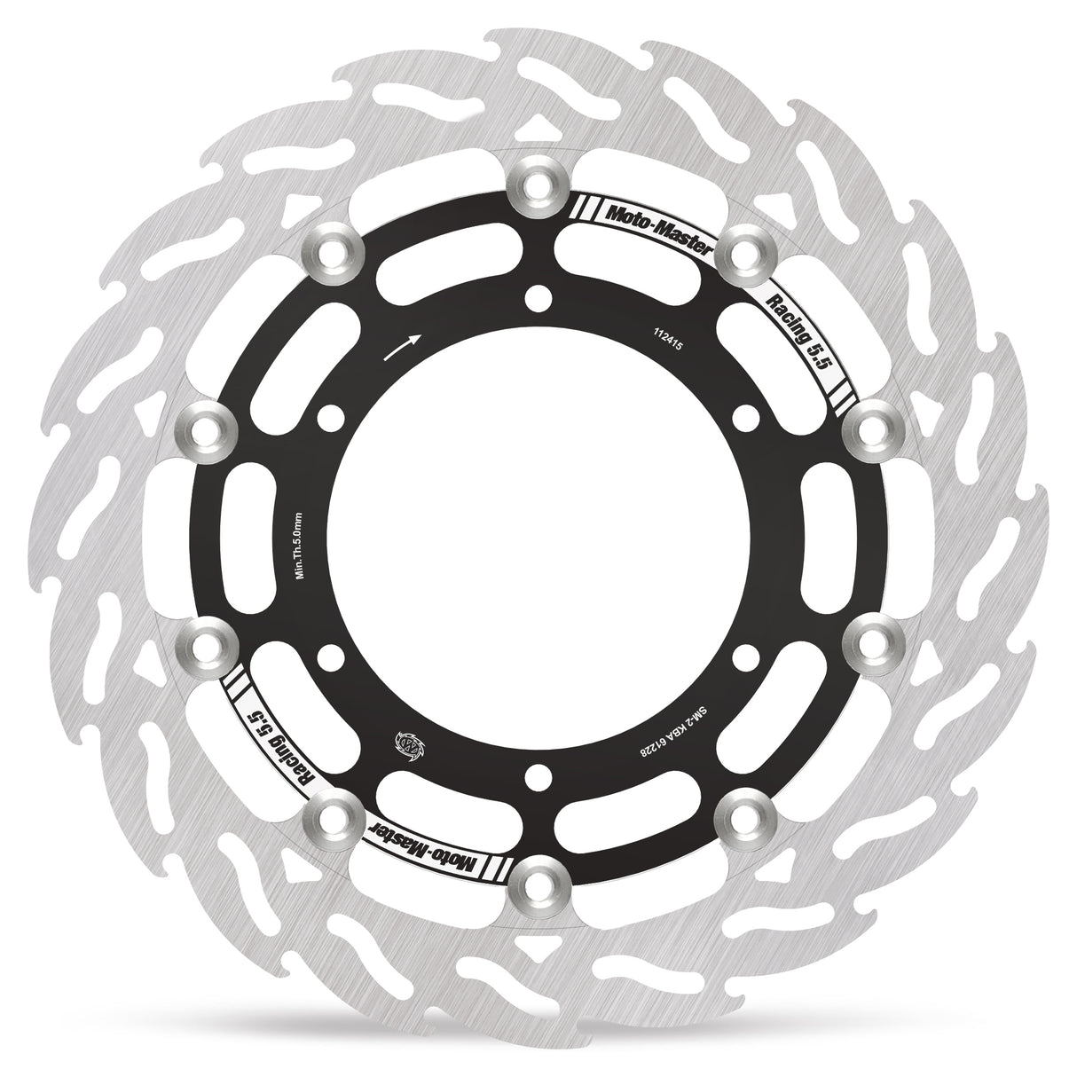 Moto-Master Racing Flame front disc right Yamaha: YZF R7, FJR1300/ABS, MT-01 112415 - Moto-Master 112415