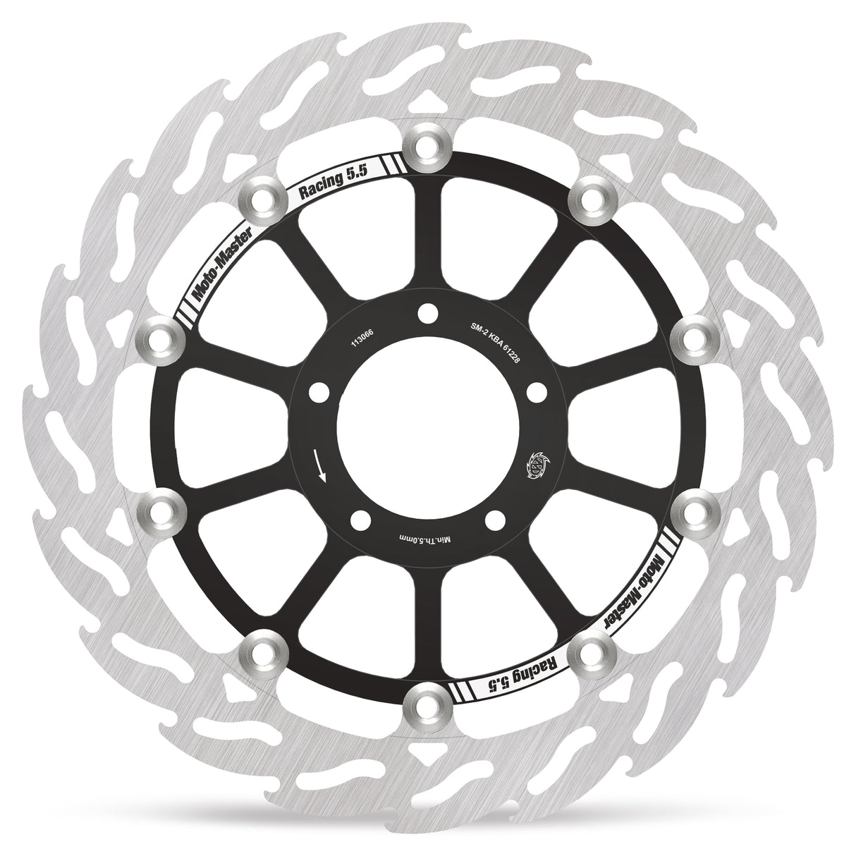 Moto-Master Racing Flame front disc left Ducati: 749, 999 113066 - Moto-Master 113066