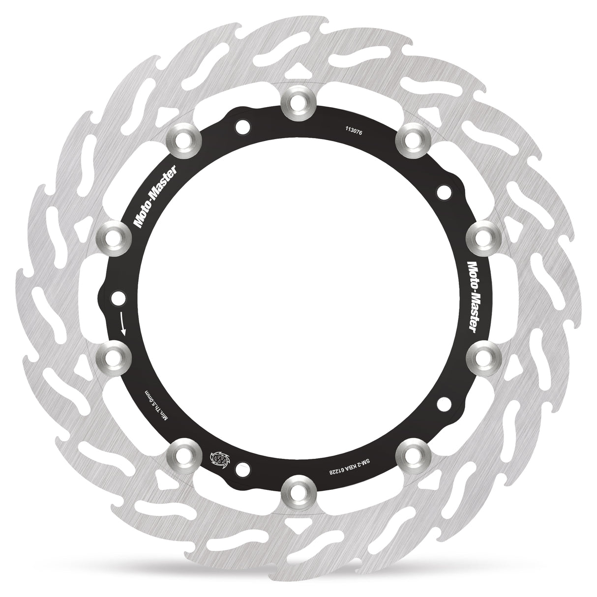Moto-Master Racing Flame front disc left BMW: S1000RR 113076 - Moto-Master 113076
