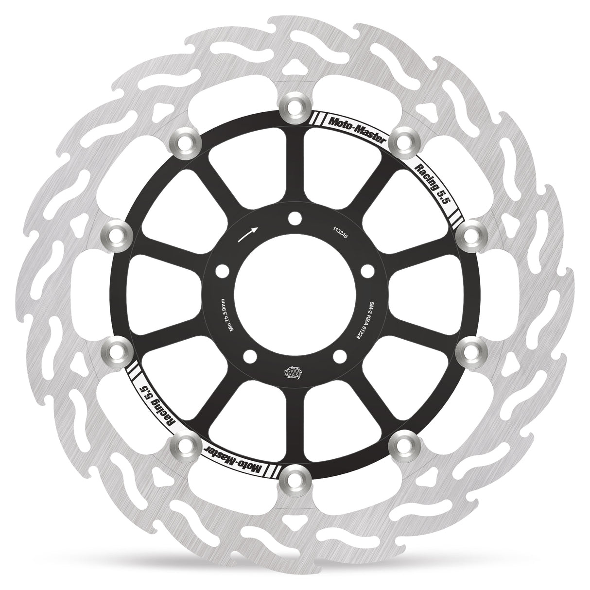 Moto-Master Racing Flame front disc right Ducati: Superbike 113240 - Moto-Master 113240