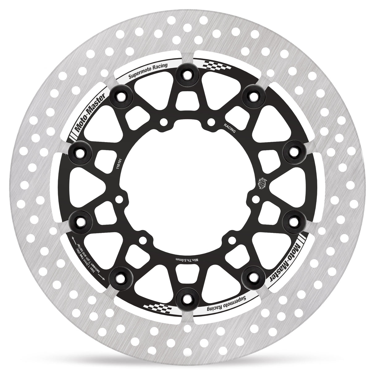Moto-Master Supermoto Racing front disc Honda (T-floater HALO Ø300x5.5x34mm) 116101 - Moto-Master 116101