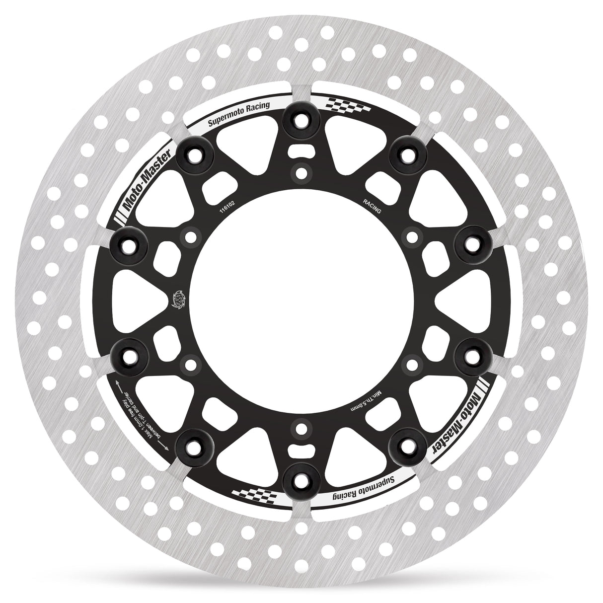 Moto-Master Supermoto Racing front disc Yamaha (T-floater HALO Ø300x5.5x34mm) 116102 - Moto-Master 116102