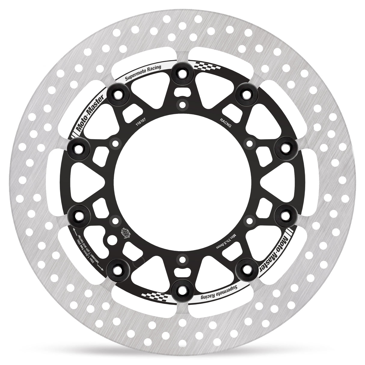 Moto-Master Supermoto Racing front disc KTM/Husqvarna (T-floater HALO Ø320x5.5x34mm) 116107 - Moto-Master 116107