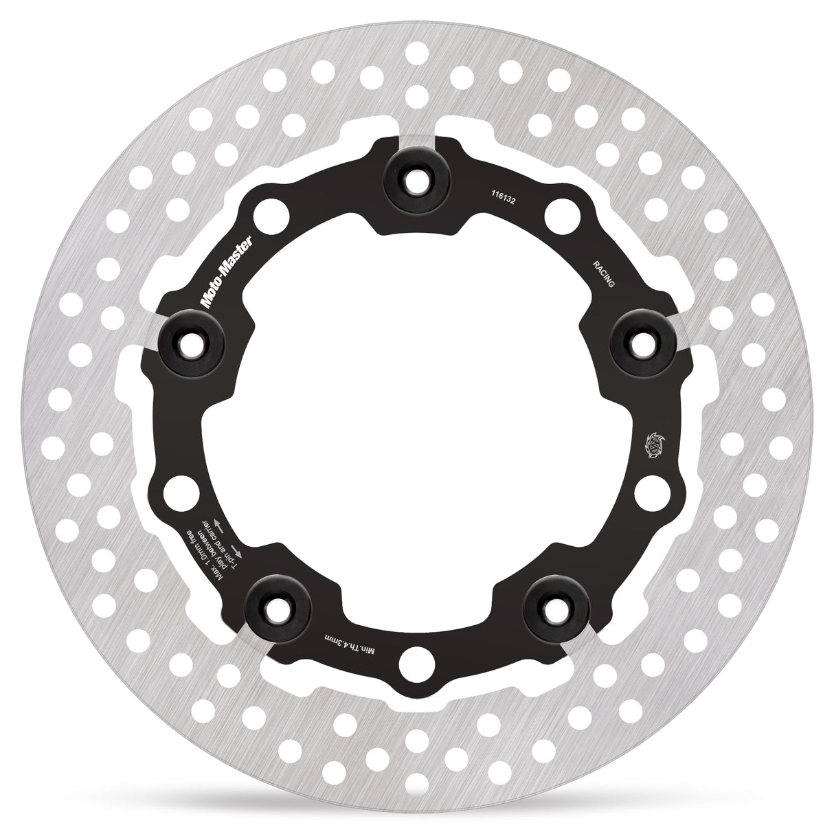 Moto-Master Prof. Halo rear disc KTM: RC390 2022 (T-floater 230x3.8x32mm) 116132 - Moto-Master 116132