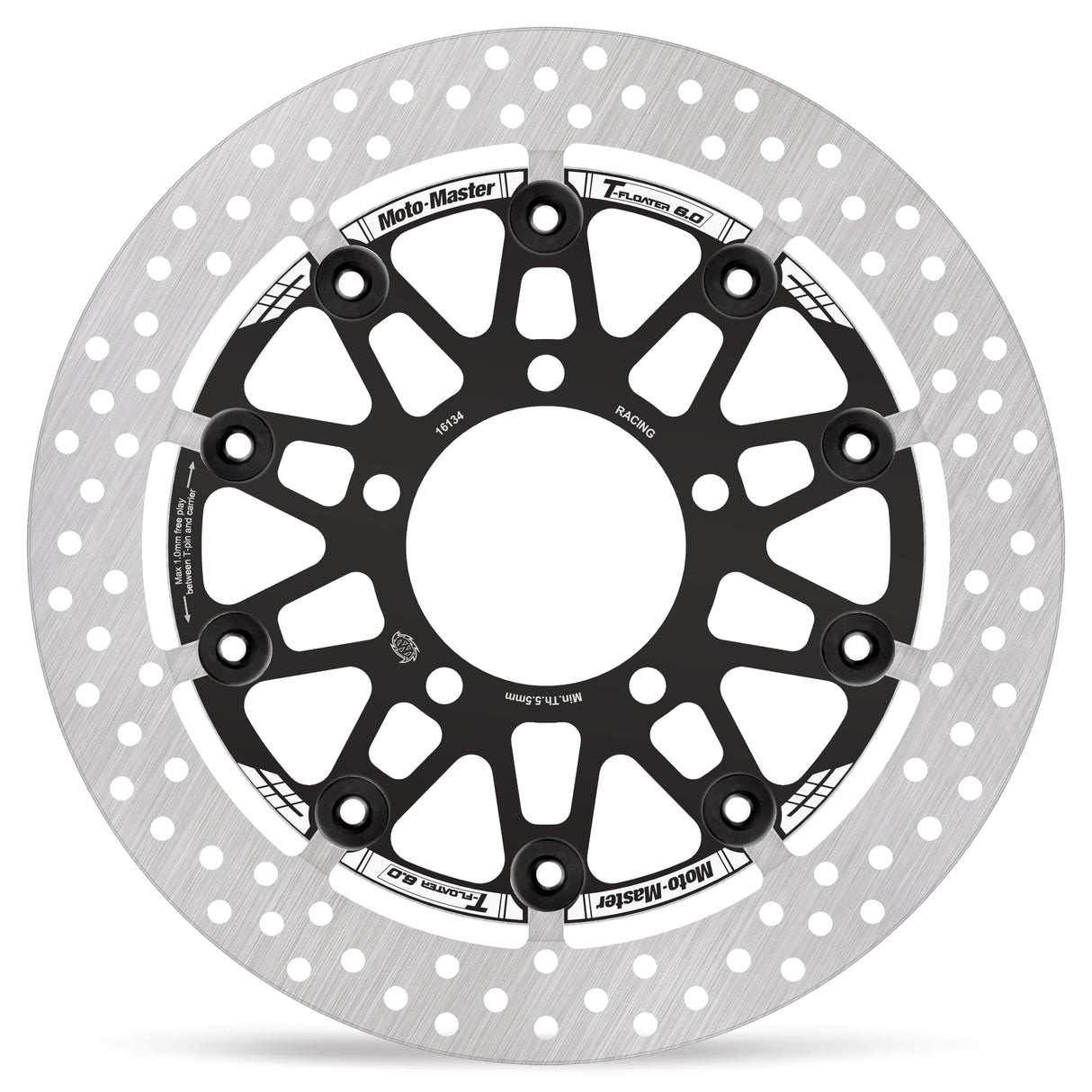 Moto-Master Prof. Halo front disc Kawasaki: ZX-6R (T-floater 300x6.0x33mm) 116134 - Moto-Master 116134
