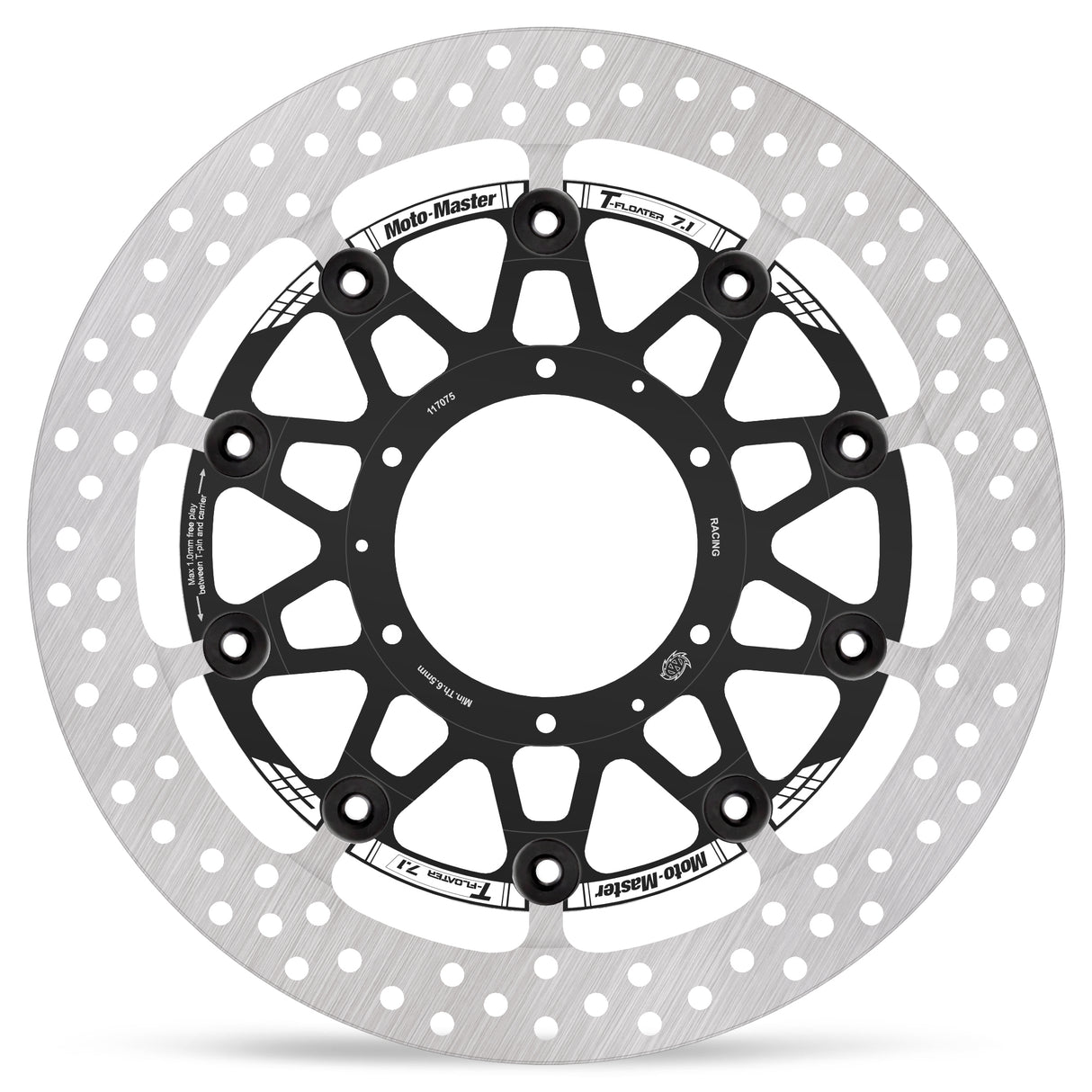 Moto-Master Prof Halo front disc Honda: CBR1000RR '08-'16 (T-floater 320x7.1x30mm) 117075 - Moto-Master 117075