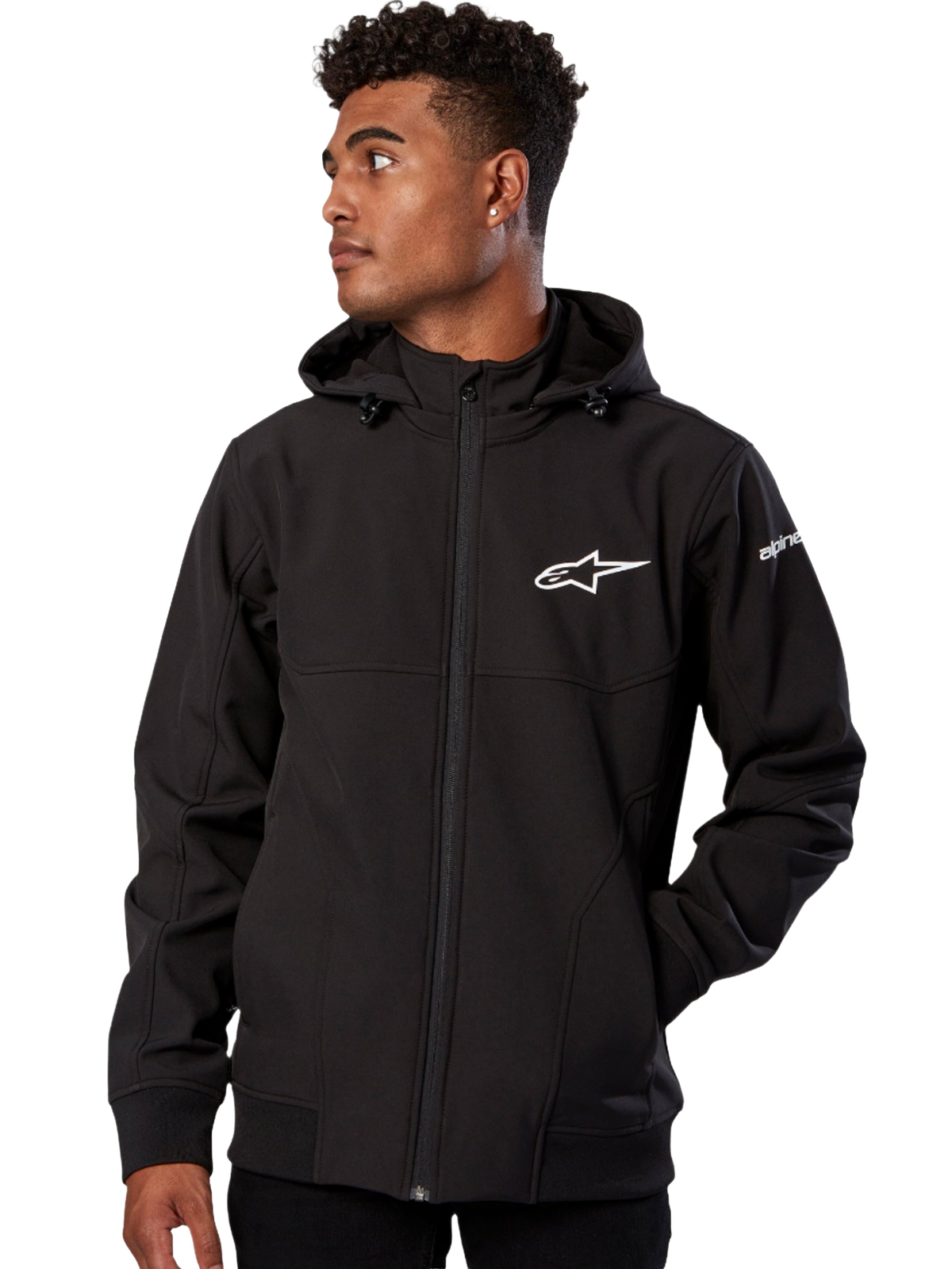Alpinestars Primary Motorjas Zwart, productfoto 1
