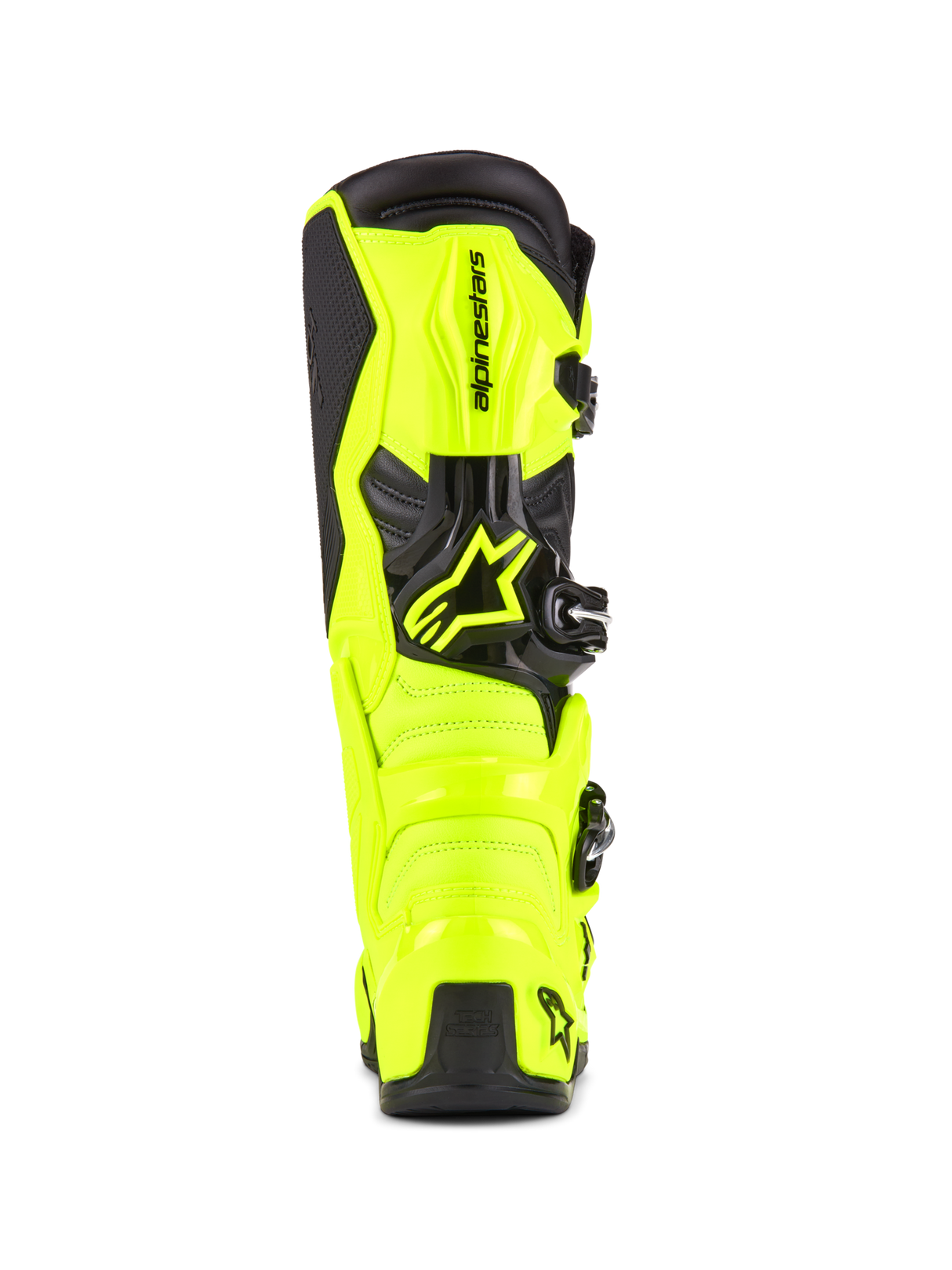 Crosslaarzen Tech 7 Fluo geel / Zwart 2025