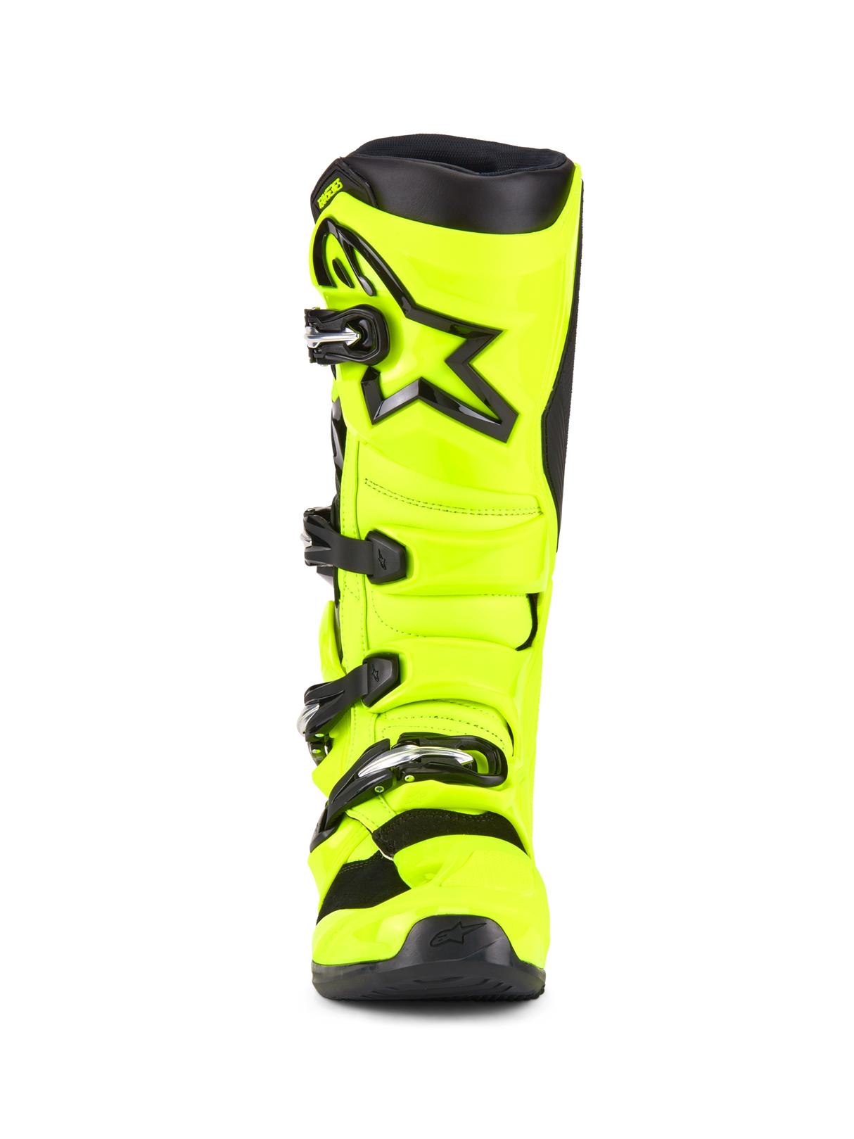 Crosslaarzen Tech 7 Fluo geel / Zwart 2025