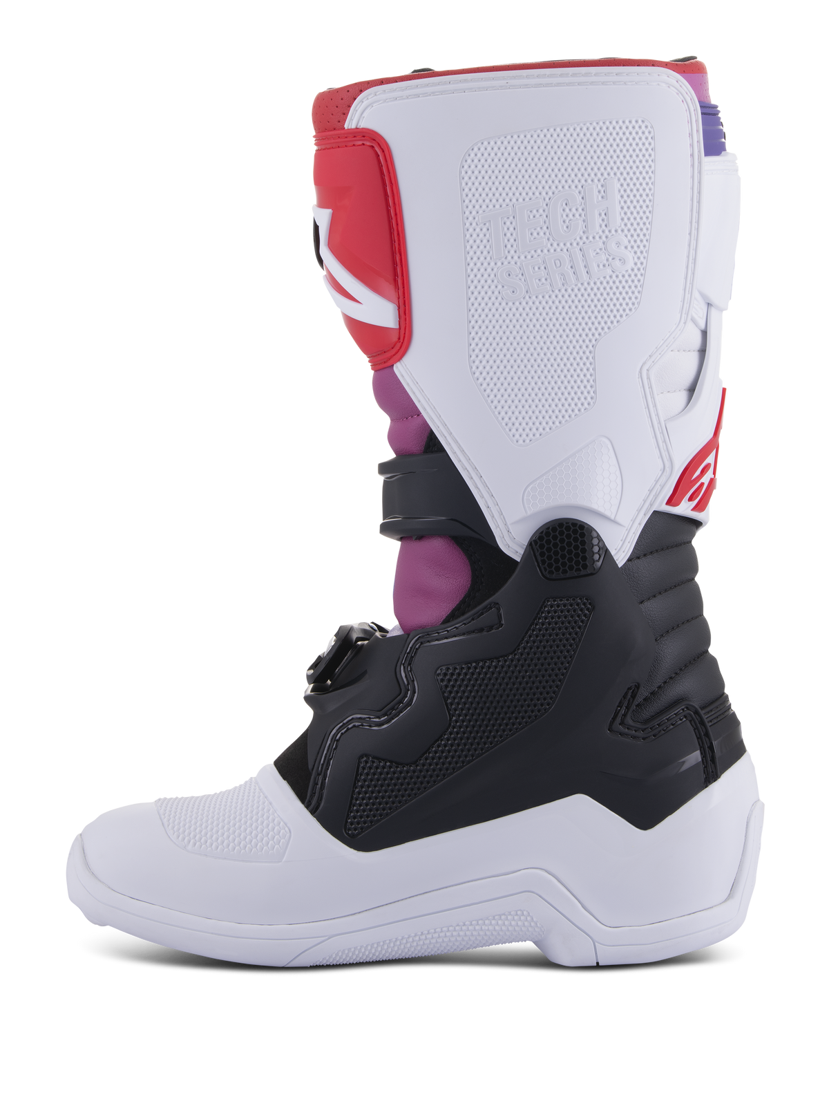 Alpinestars Tech 7s Junior Crosslaarzen Wit en zwart, productfoto 4