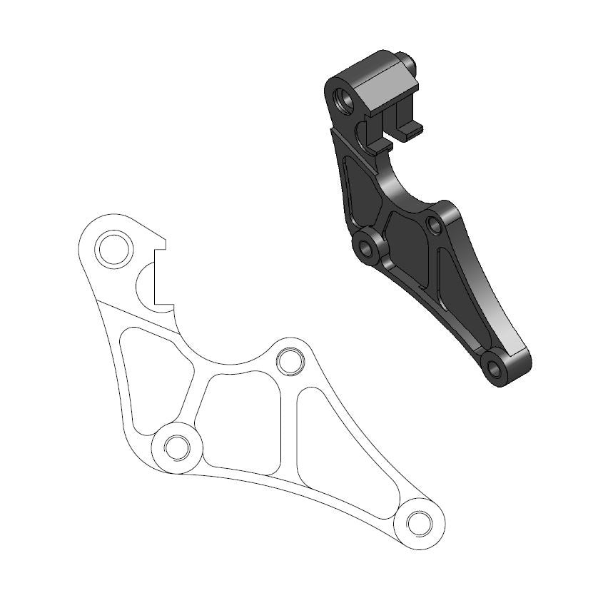 Street 320mm adapter Honda CRF 211010
