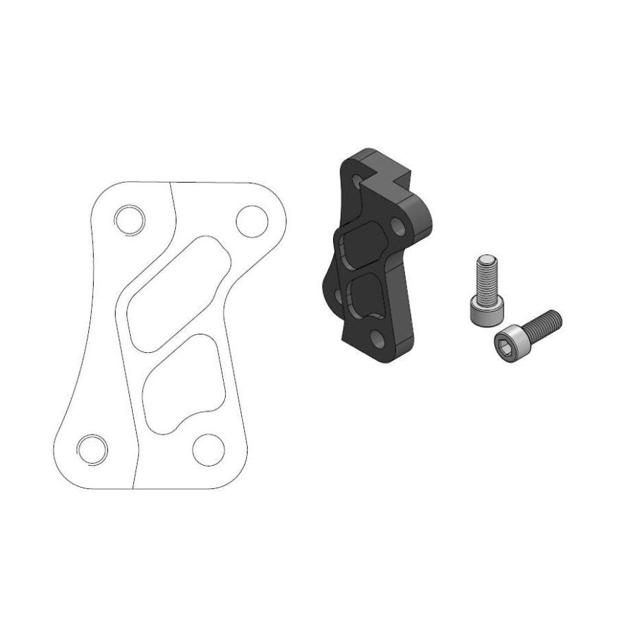 Street 320mm adapter KTM SX EXC LC4 1991-2003 211012