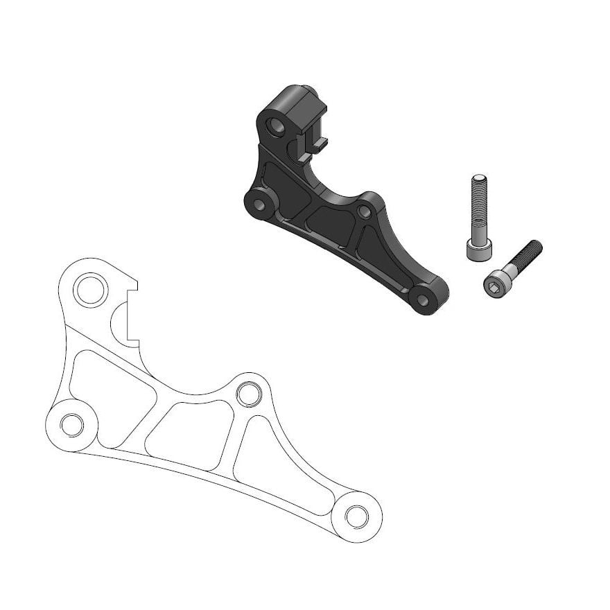 Street 320mm adapter Suzuki RMZ 2018- 211092