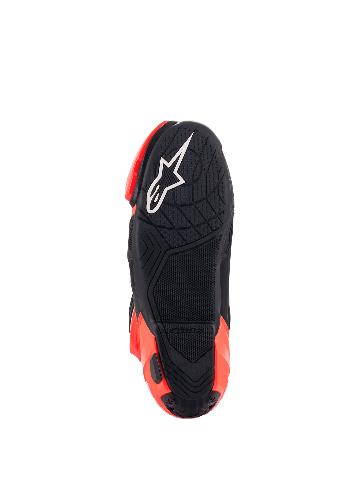 Alpinestars Supertech R Vented v2 Motorlaarzen Zwart, wit en fluorood, productfoto 7