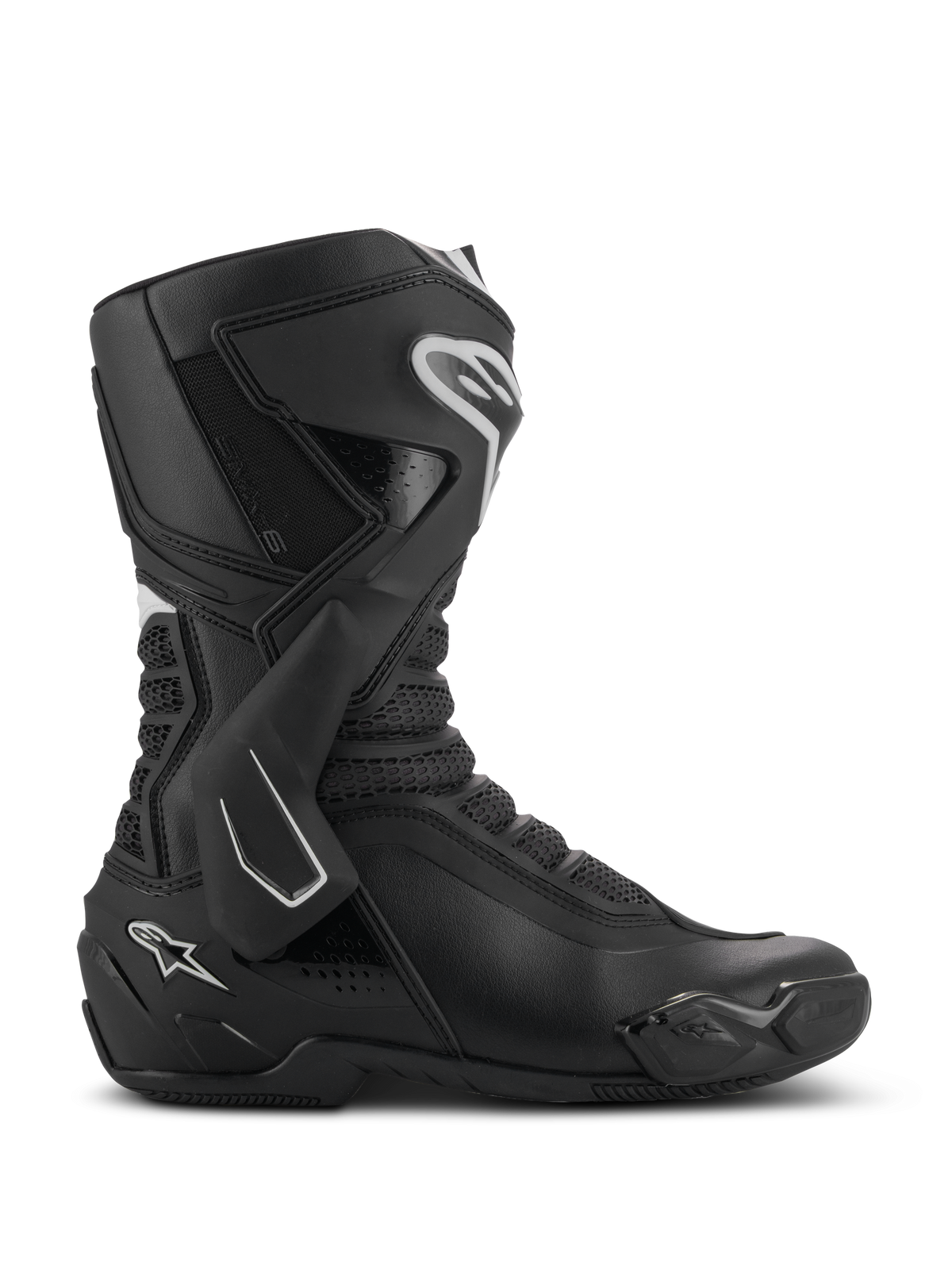 Alpinestars SMX-6 v3 Motorlaarzen Zwart en wit, productfoto 1