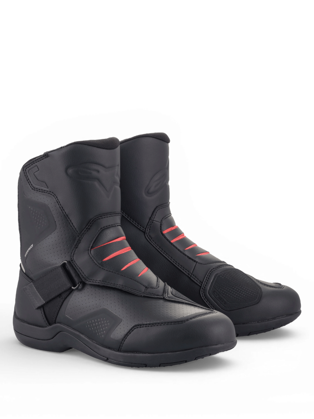 Alpinestars Ridge v2 Drystar Motorlaarzen Zwart, vooraanzicht
