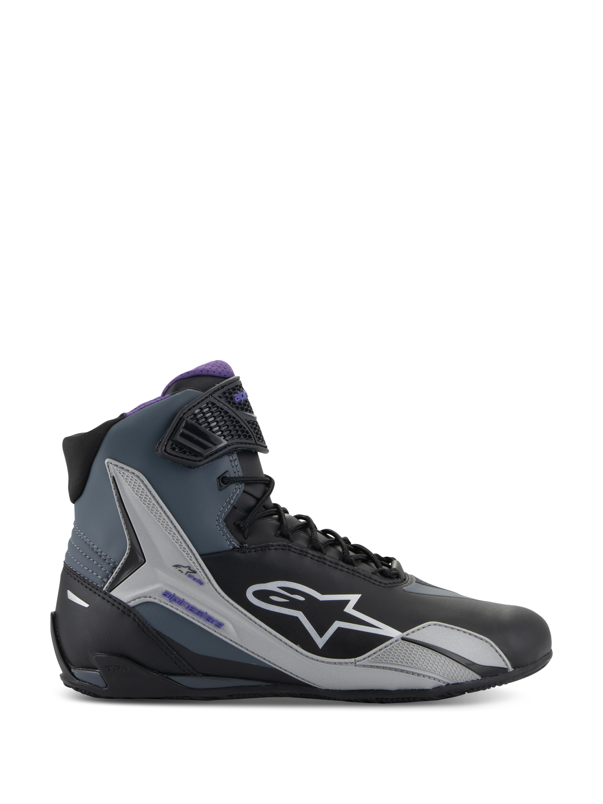 Alpinestars Woman Faster-4 Motorschoenen Dames Zwart en grijs, productfoto 1