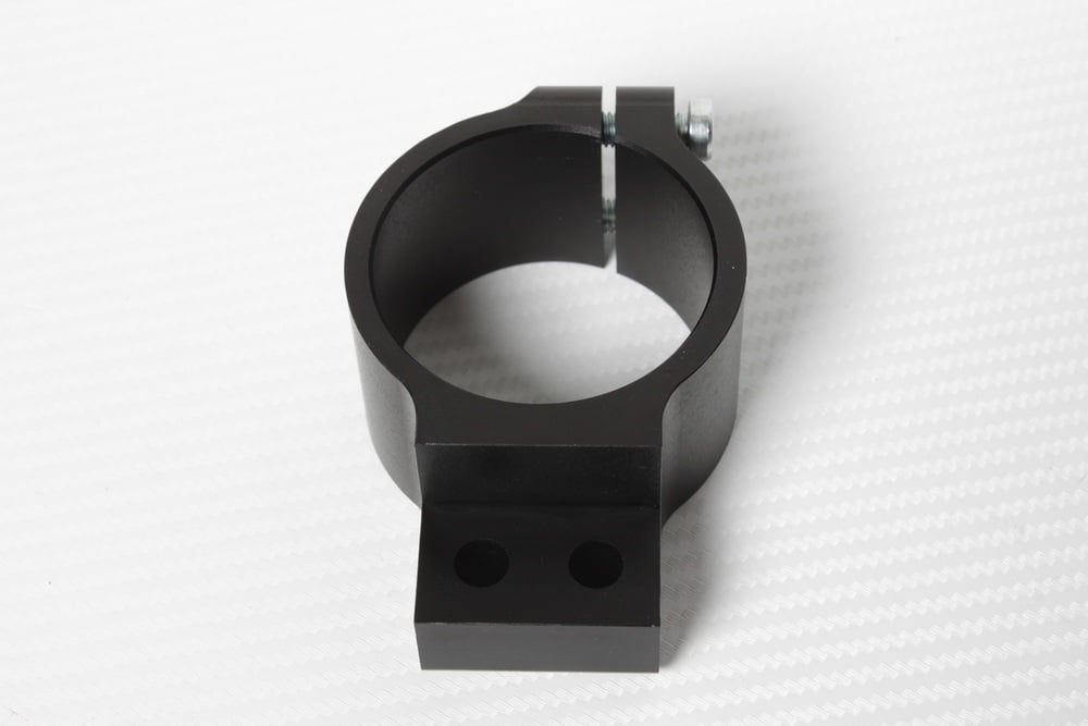 Clip-Ons Handlebars 53mm Type Verhoogd 28mm Zwart Geanodiseerd