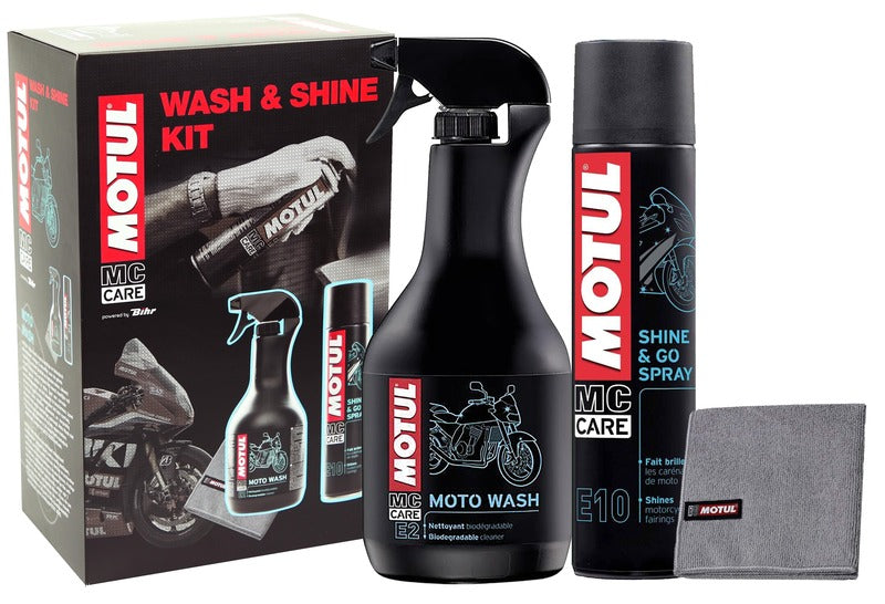 MOTUL Wash & Shine Kits
